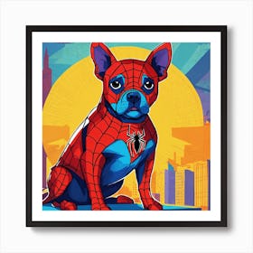 Spider-Man Dog 1 Art Print