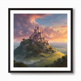 Disney Castle Art Print