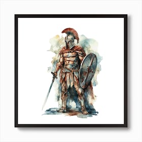 Spartan Warrior 5 Art Print