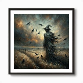 Crows Art Print