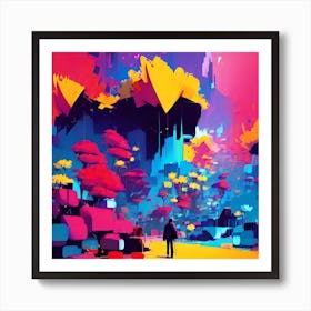 Abstract Painting 8 Art Print