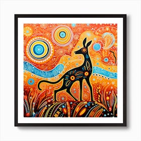 Kangaroo 6 Art Print