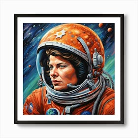 Special 8 M Valentina Tereshkova Art Print