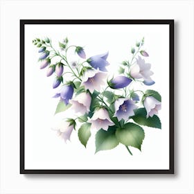 Flowers of Bells 1 Art Print