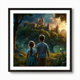 Fairytale Castle Art Print