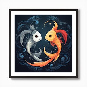 Koi Fish 6 Art Print