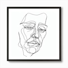 Portrait Of A Man Art Print