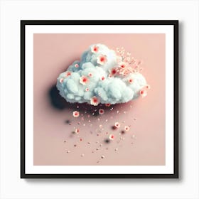 Cherry Blossom Cloud 2 Art Print