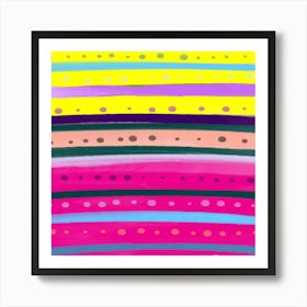 Abstract Bohemian Painting Art Print