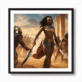 Egyptian Women Art Print