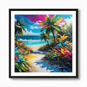 Tropical Paradise 3 Art Print