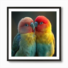Lovebirds 6 Art Print