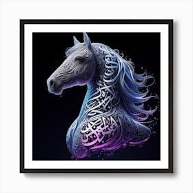 Arabic horse 1 Art Print