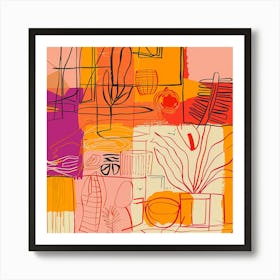 Abstract Painting 13 Art Print