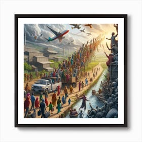 'The Flood' Art Print