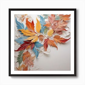 Autumn Leaves Art Print