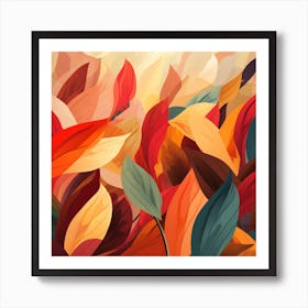 Autumn Leaves 1 Art Print