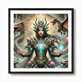 Dragon Division 1024x1024 Art Print