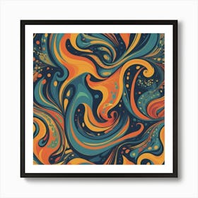 Abstract Pattern Art Print 0 Art Print