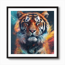 Tiger art part 1 Art Print