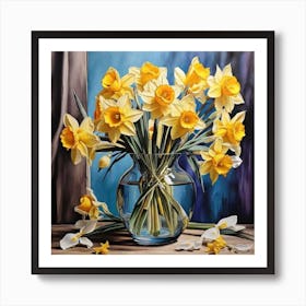 Daffodils 12 Art Print