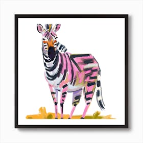 Mountain Zebra 04 Art Print