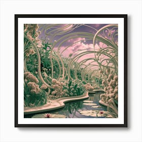 Lily Pond Art Print