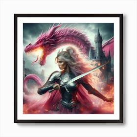 Dragon Queen Art Print