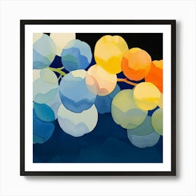 Grapes Art Print