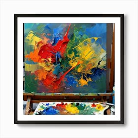 Abstract Painting 2 Art Print