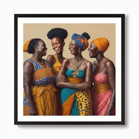 African women 1 Art Print