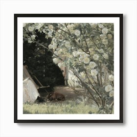 Roses In The Garden 2 Art Print