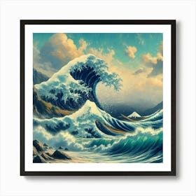 Great Wave Off Kanagawa Art Print