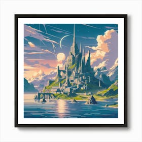 A Fantastical Land 21 Art Print