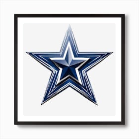 Dallas Cowboys Logo Art Print