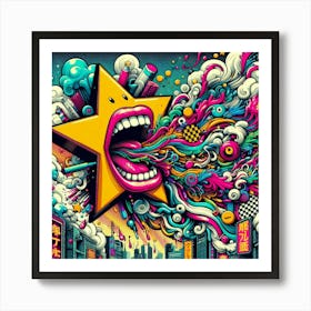 Starry Night 4 Art Print