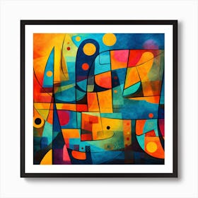 Abstract Painting 322 Art Print