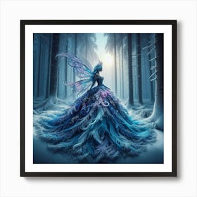 Fairy In The Forest 3 Art Print