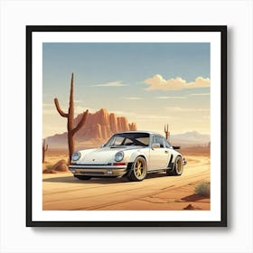 Porsche 911 2 Art Print
