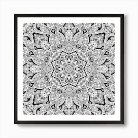 Full Page Mandala 09 Art Print