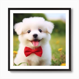 Cute Puppy Art Print