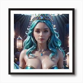 Mermaid 2 Art Print