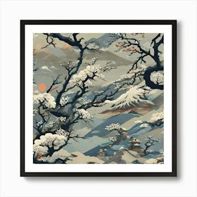 Asian Landscape 2 Art Print