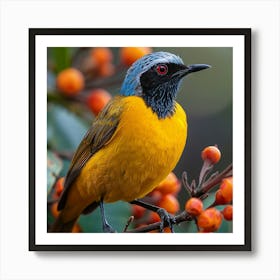 Rufous-Tailed Robin 5 Art Print