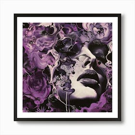 'Purple' Art Print