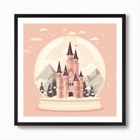 Schloss Neuschwanstein Germany 2 Snowglobe Art Print