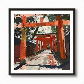 Fushimi Inari 4 Art Print