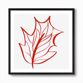 Holly Leaf Art Print