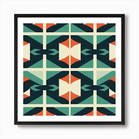 Geometric Pattern Art Print