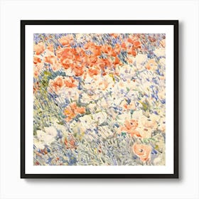 Poppies In The Meadow 2 Art Print